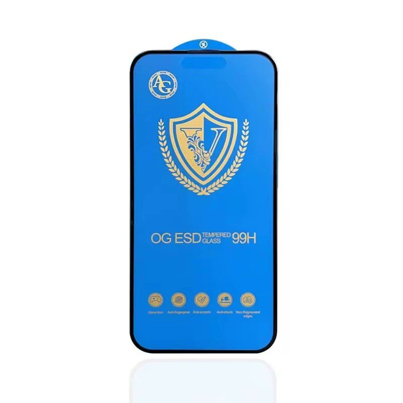 Захисне скло 99H OG ESD MATTE GLASS APPLE iPhone 16E / 14 / 13 / 13 PRO 6.1"